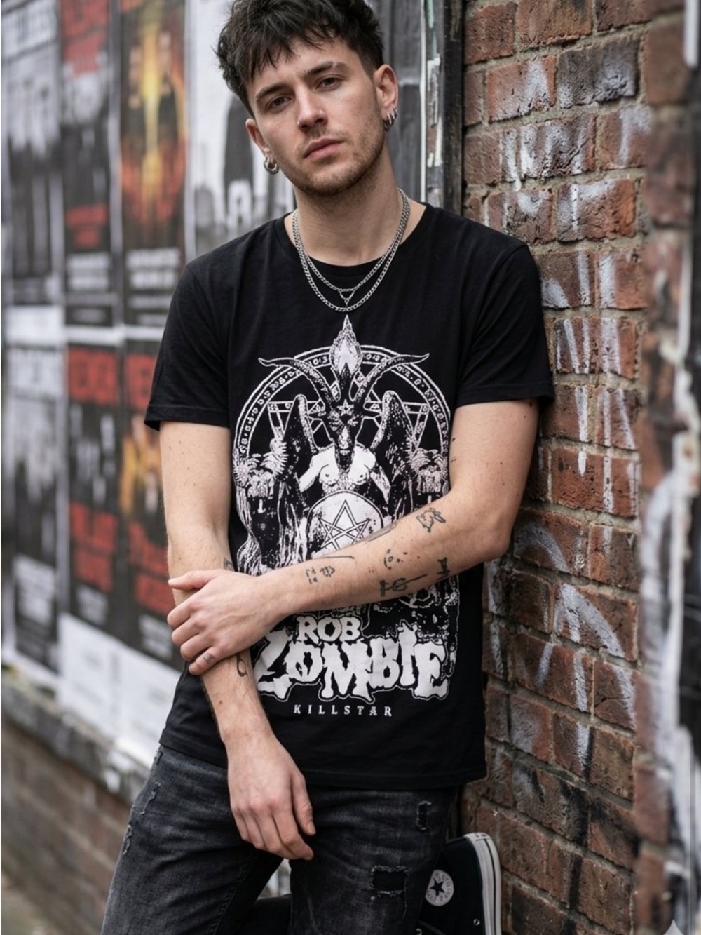 Killstar Black Rob Zombie Graphic Tee